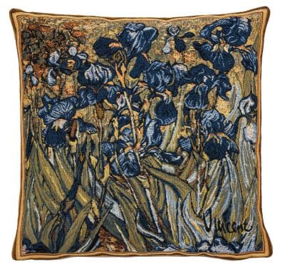 Van Gogh Irises Tapestry Cushion - 46x46cm (18"x18")
