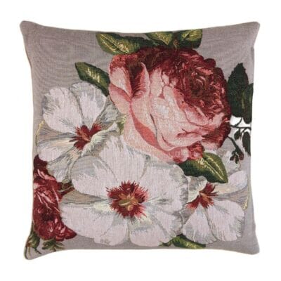 Floral Bloom II Tapestry Cushion - 46 x 46cm