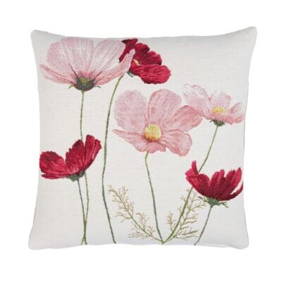 Summer Cosmos II Tapestry Cushion - 46 x 46cm