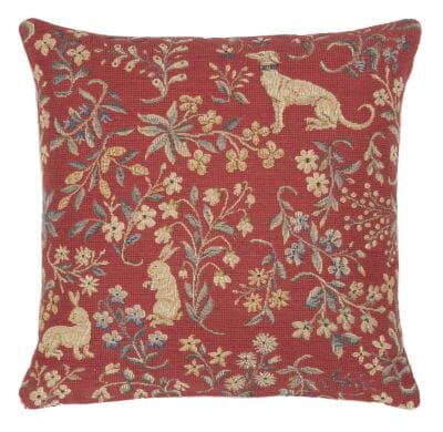 Cluny Mille-Fleurs Cushion with Feather Filler - 33x33cm (13"x13")