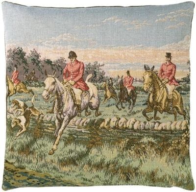 The Chase Tapestry Cushion - 46x46cm (18"x18")