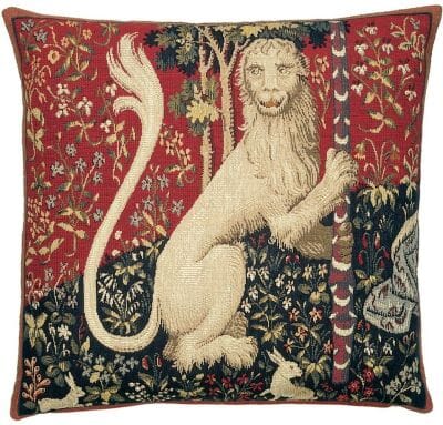 Lion-L'Odorat Tapestry Cushion - 46x46cm (18"x18")