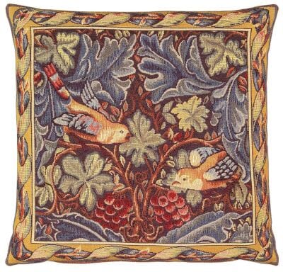 Vine & Acanthus Tapestry Cushion - 46x46cm (18"x18")