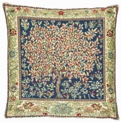 Summer Tree Tapestry Cushion - 43x43cm (17"x17")