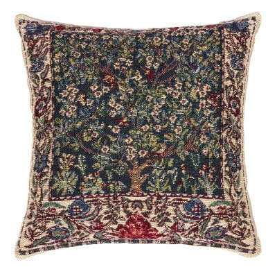 The Garden Fibre Filled Tapestry Cushion - 20x20cm  (8"x8")
