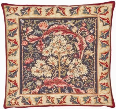 Acanthus Tapestry Cushion - 46x46cm (18"x18") - Last piece remaining!