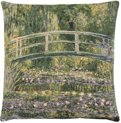 Giverny Bridge Tapestry Cushion - 46x46cm (18"x18")