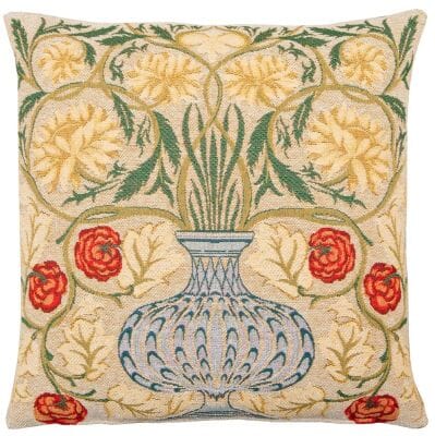 Morris Flowerpot Tapestry Cushion - 46x46cm (18"x18")