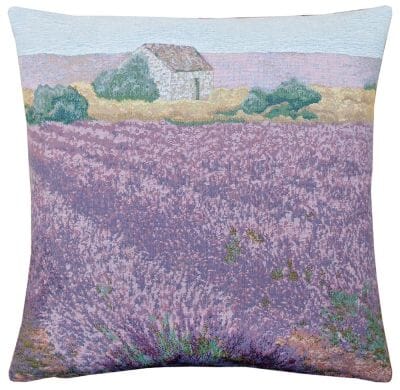 Lavender Field Tapestry Cushion - 46x46cm (18"x18")
