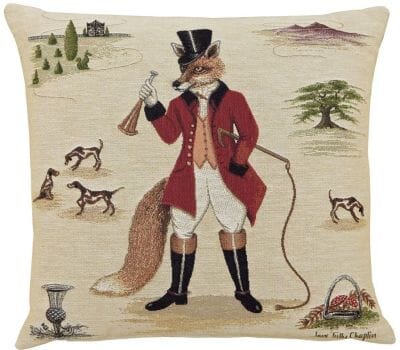 The Hon. Freddie Fox Tapestry Cushion - 46x46cm (18"x18")