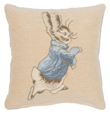 Peter Rabbit Fibre Filled Tapestry Cushion - 20x20cm  (8"x8")