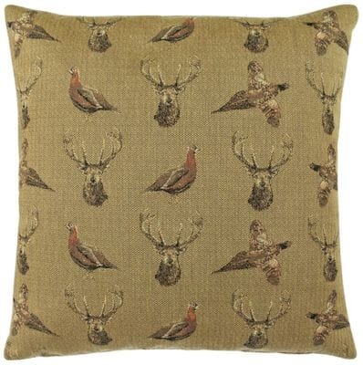 Highland Earth Tapestry Cushion - 46x46cm (18"x18")