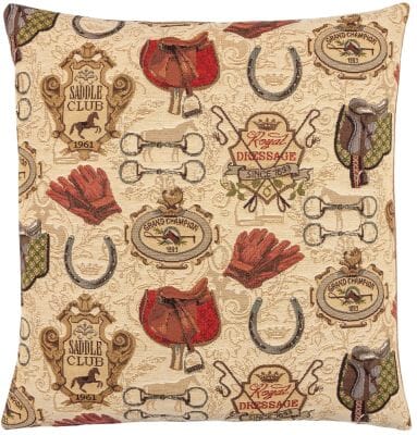 Royal Dressage Tapestry Cushion - 46x46cm (18"x18")