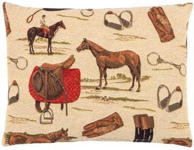 Royal Dressage Cushion with Feather Filler - 33x46cm (13"x18")