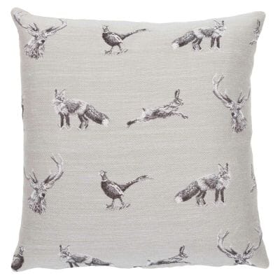 From the Field Country Linen Regular Tapestry Cushion - 46x46cm (18"x18")