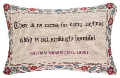 Strikingly beautiful Fibre Filled Tapestry Cushion - 20x32cm (8"x13")