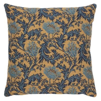 Anemones Cushion with Feather Filler - 33x33cm (13"x13")