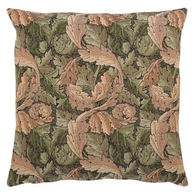 Acanthus Leaf Gold Tapestry Cushion - 46x46cm (18"x18")