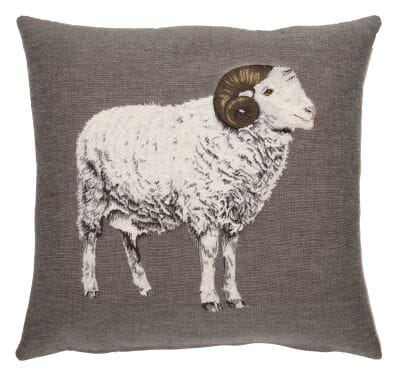 Arles Merino Sheep Tapestry Cushion - 46x46cm (18"x18")