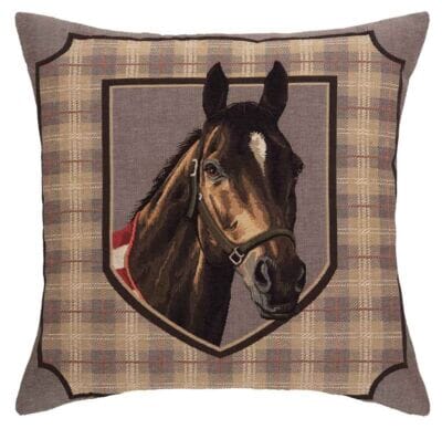 Horse I Tapestry Cushion - 46 x 46cm