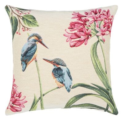 Kingfishers Tapestry Cushion - 46x46cm (18"x18")