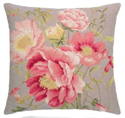 Japanese Flowers II Regular Cushion with filler - 46x46cm (18"x18")