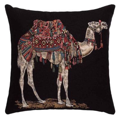 Casablanca Camel Regular Cushion with filler - 46x46cm (18"x18")