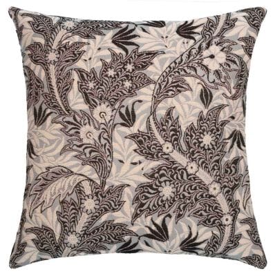 Acanthus & Willow Grey Regular Cushion with filler - 46x46cm (18"x18")