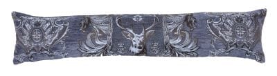 Regal Stag Blue Draught Excluder