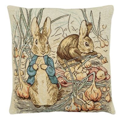 Peter & Benjamin Tapestry Cushion - 33x33cm (13"x13")