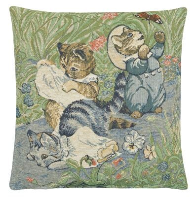 Tom Kitten Tapestry Cushion - 33x33cm (13"x13")