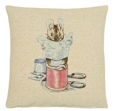 Tailor of Gloucester Tapestry Cushion - 33x33cm (13"x13")