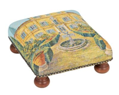 Tuscany Villa Tapestry Footstool