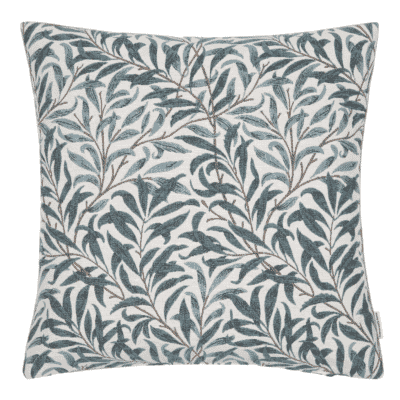 Willow Bough Blue Woven Cushion - 42x42cm (17"x17")