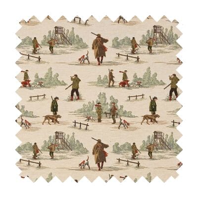 The Country Shoot Tapestry Fabric