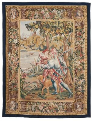 Chasse de Maximilien 'Le Veneurs' Handwoven Tapestry - 2 Sizes Available