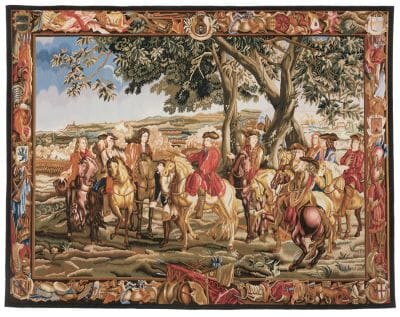 Battle of Blenheim Handwoven Tapestry - 203 x 260 cm (6'8" x 8'7") - Requires Rod Size 6