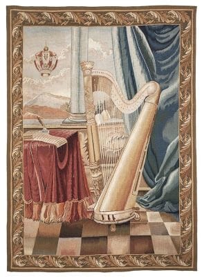 The Harp Handwoven Tapestry - 208 x 147 cm (6'10" x 4'10") - Requires Rod Size 4
