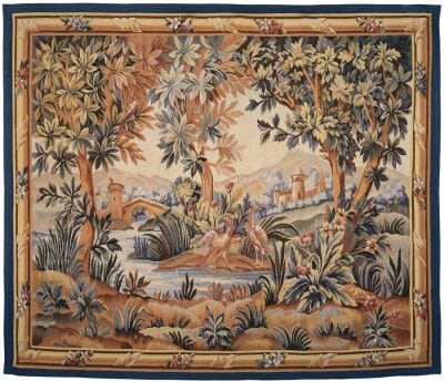 Paysage d'Automne Handwoven Tapestry - 3 Sizes Available
