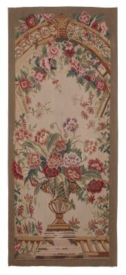 Floral Arch Handwoven Tapestry - 224 x 96 cm (7'3" x 3'1") - Requires Rod Size 2
