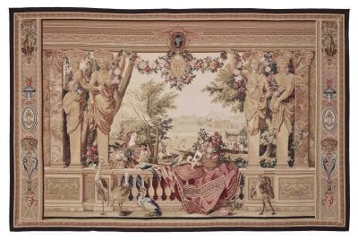 Statuesque Hunt Handwoven Tapestry - 196 x 300 cm (6'4" x 9'8") - Requires Rod Size 6