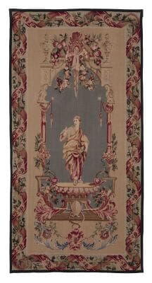 Renaissance Portiere Handwoven Tapestry - 180 x 91 cm (5'9" x 3'0") - Requires Rod Size 2