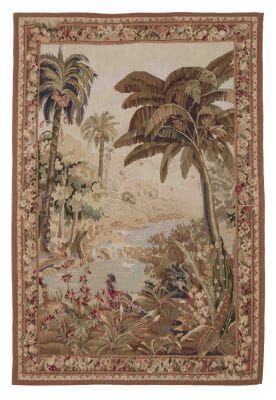River Palms Handwoven Tapestry - 170 x 115 cm (5'6" x 3'8") - Requires Rod Size 3