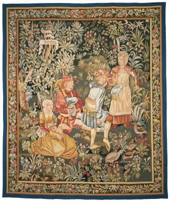 Scene Pastorale Handwoven Tapestry - 2 Sizes Available