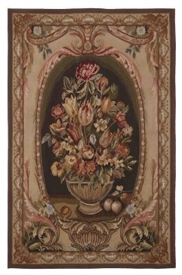 Bay Floral Handwoven Tapestry - 210 x 135 cm (6'9" x 4'4") - Requires Rod Size 4