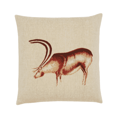 Ibex Tapestry Cushion with Feather Filler - 46x46cm (18"x18") - Last Four Pieces Remaining!