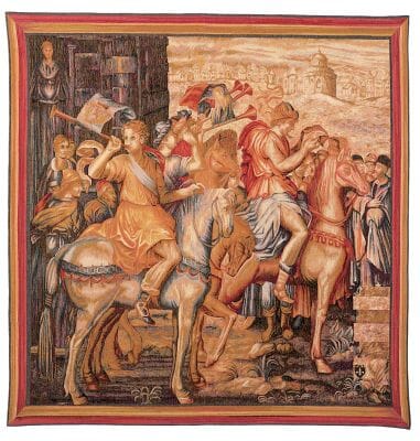 The Heralds Tapestry - 150 x 145 cm (4'11" x 4'9") - Requires Rod Size 4