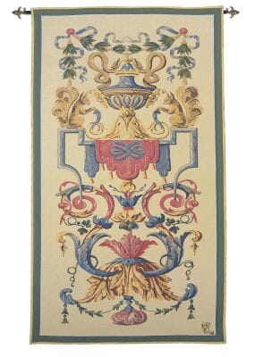 Arms of Vaux-le-Vicomte Tapestry - 235 x 120 cm (7'9" x 3'11") - Requires Rod Size 3