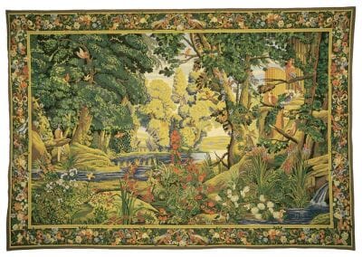 Verdure Tropicale Loom Woven Tapestry (Tropical Greenery) - 266 x 385 cm (8'9" x 12'8") - Requires Concealed Wooden Batten