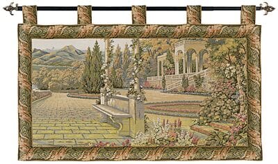 The Terrace (With Loops) Loom Woven Tapestry - 70 x 110 cm (2'4" x 3'7") - Requires Rod Size 3